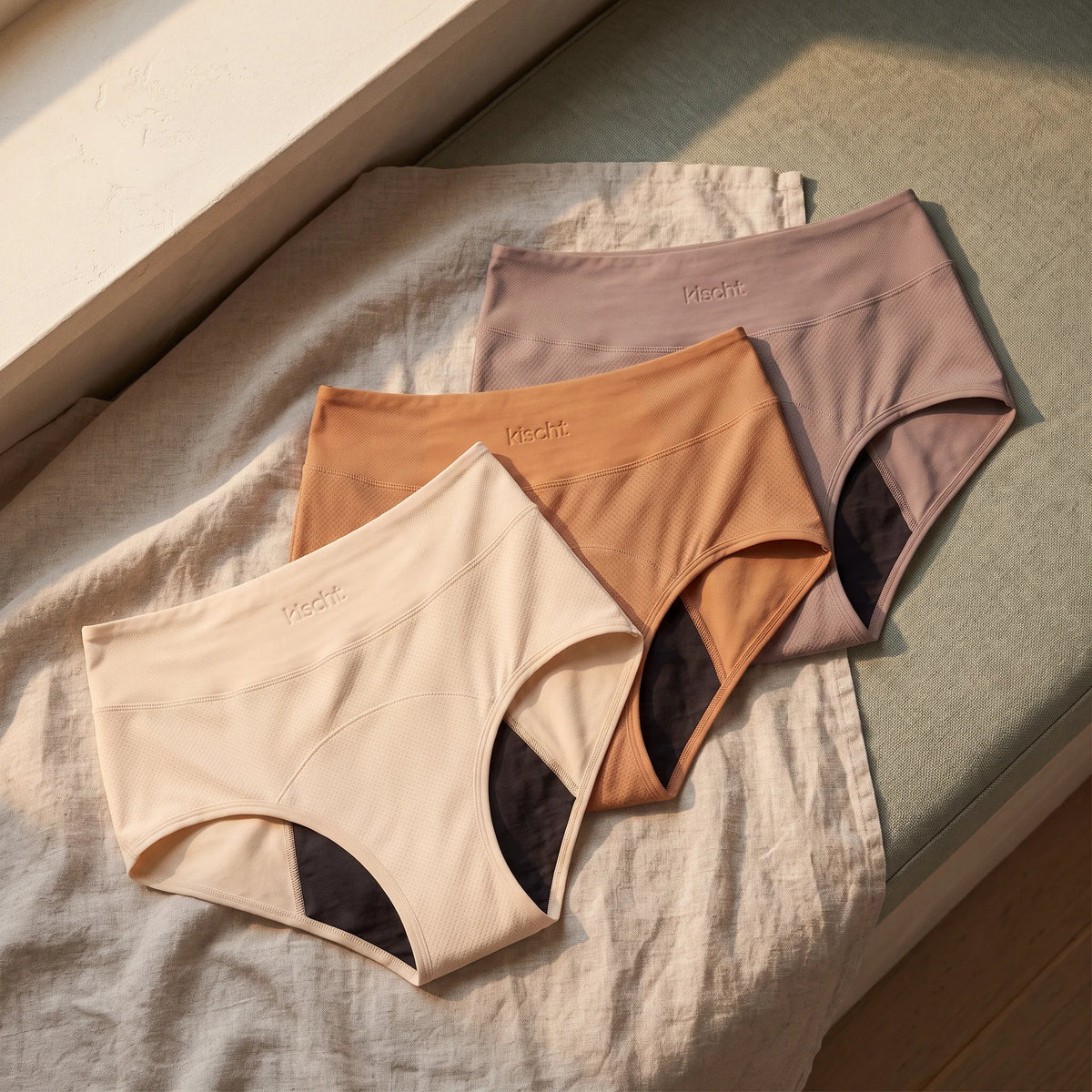 Kischt (3-Pack) The Earth Trio Period Underwear