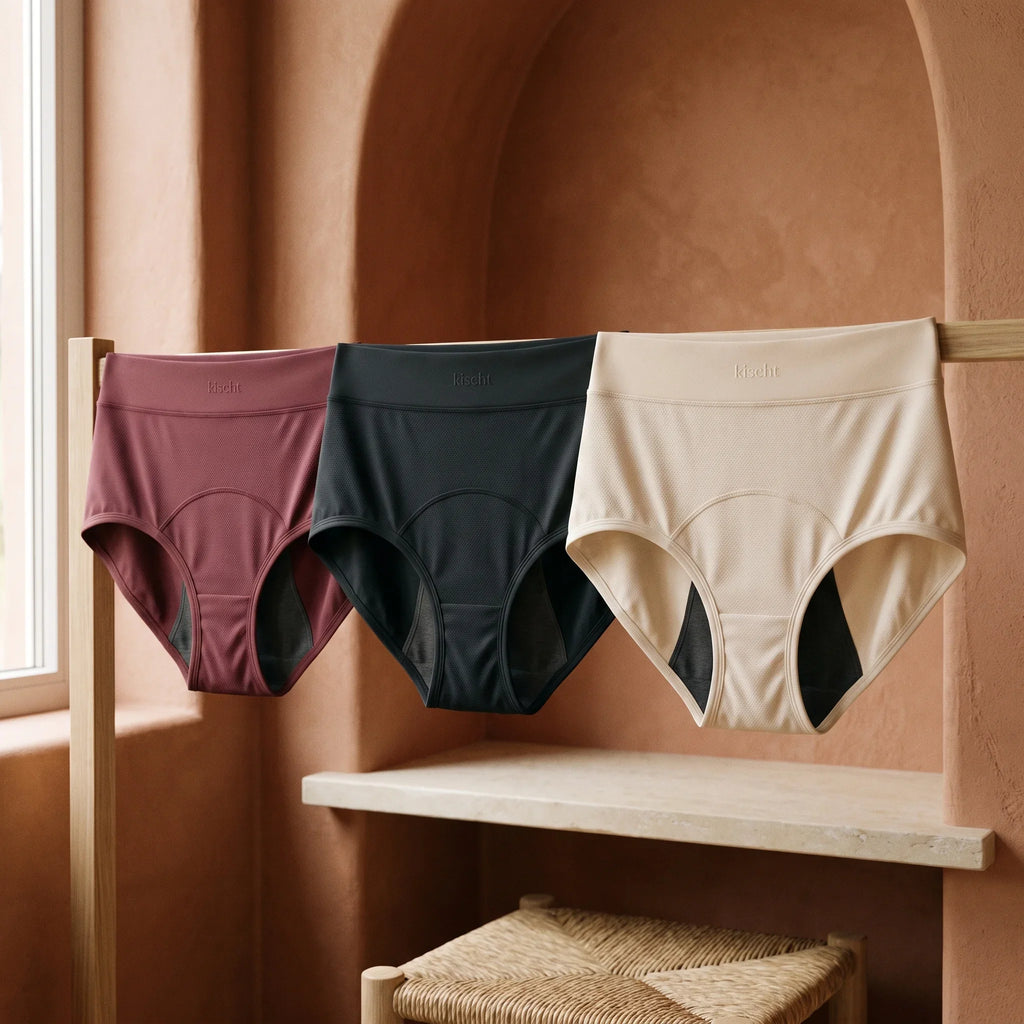Kischt (3-Pack) The Merlot Trio Period Underwear