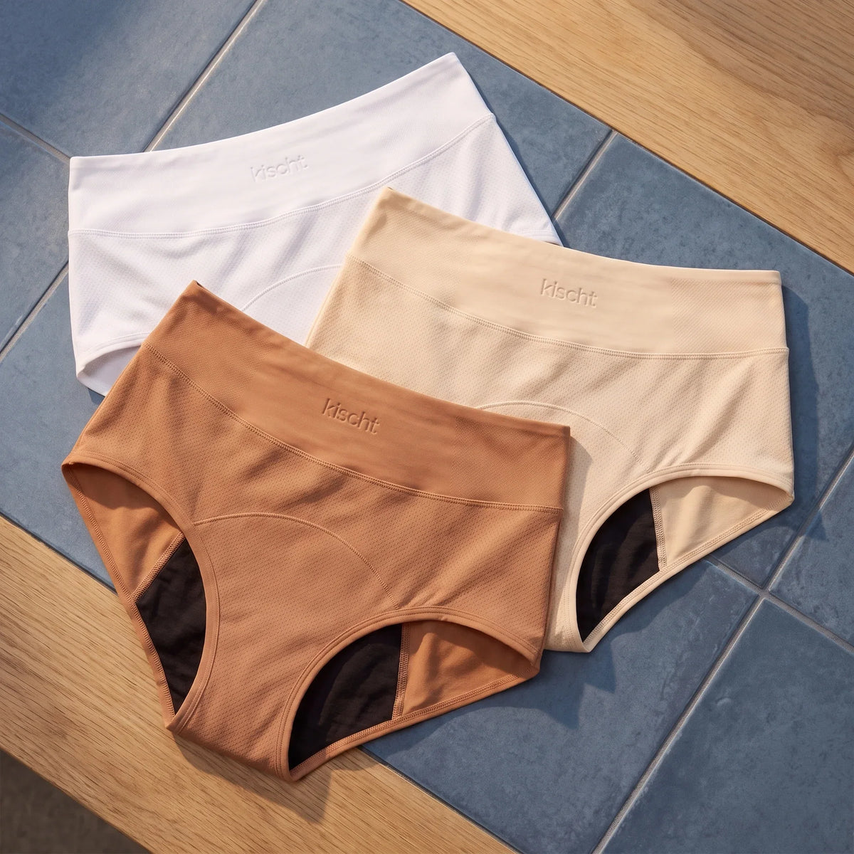 Kischt (3-Pack) The Light Trio Period Underwear