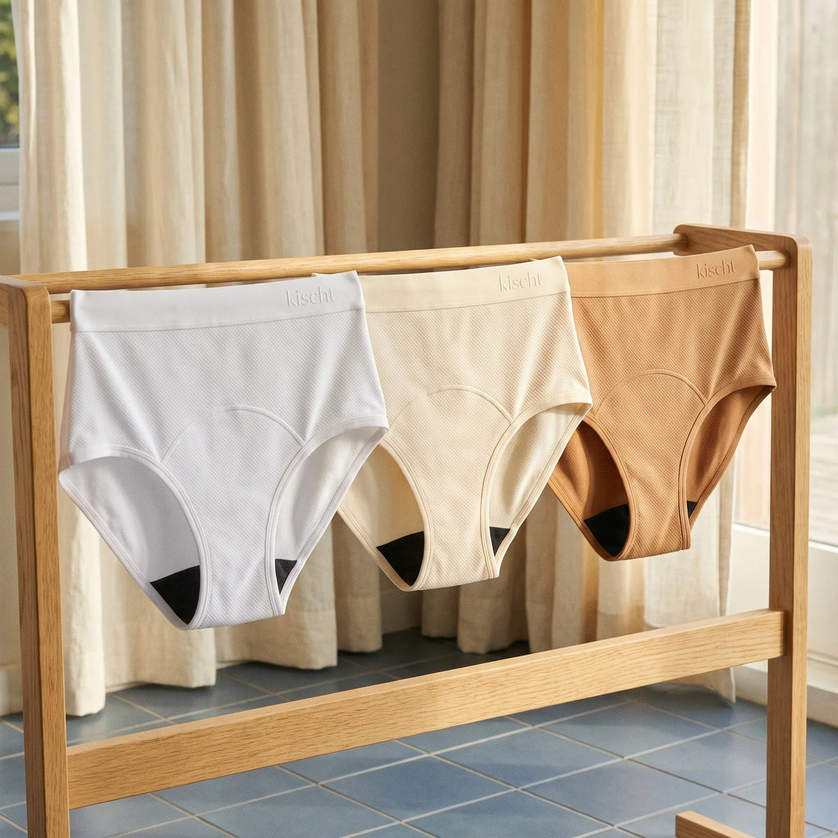 Kischt (3-Pack) The Light Trio Period Underwear