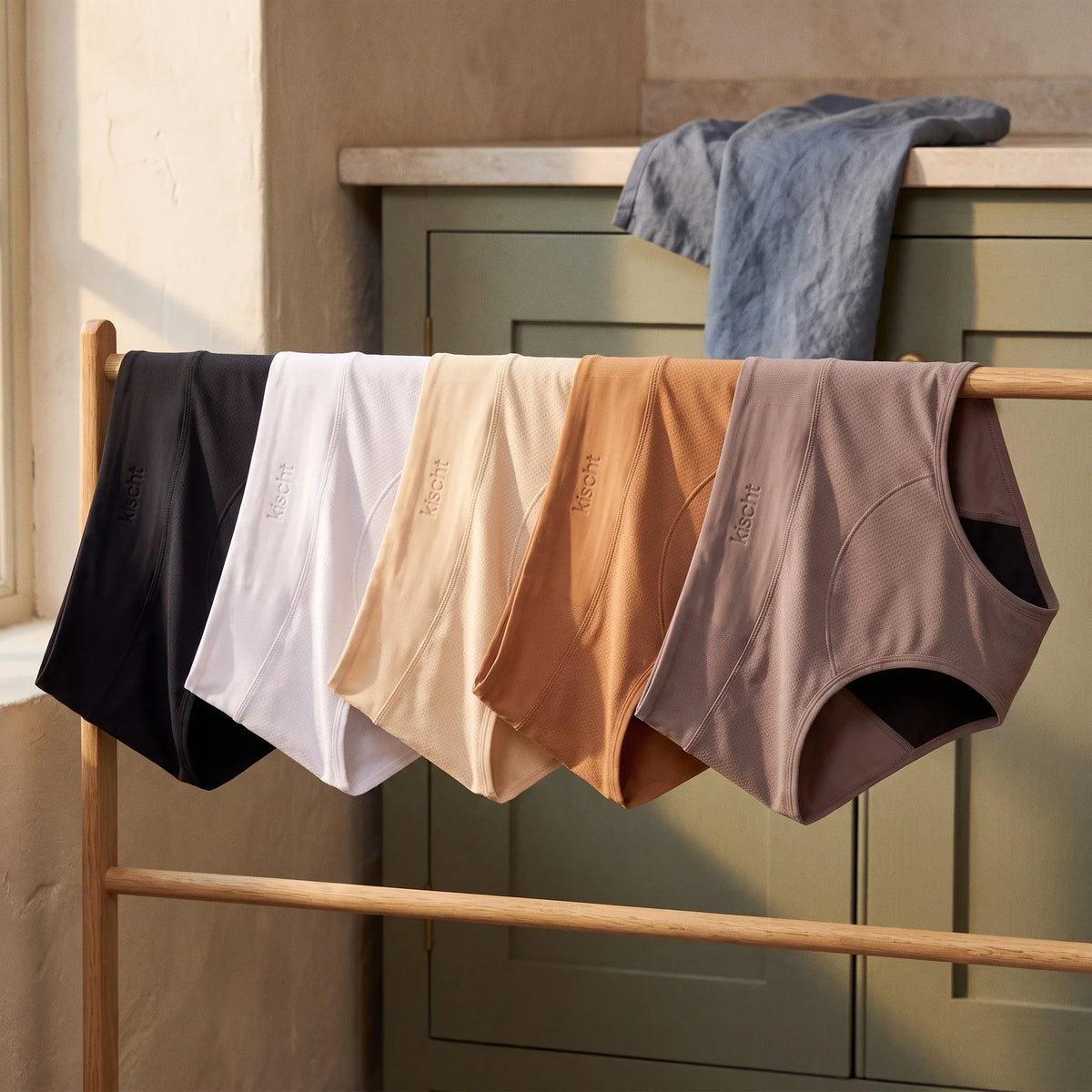 Kischt (5-Pack) The Essential Wardrobe Period Underwear