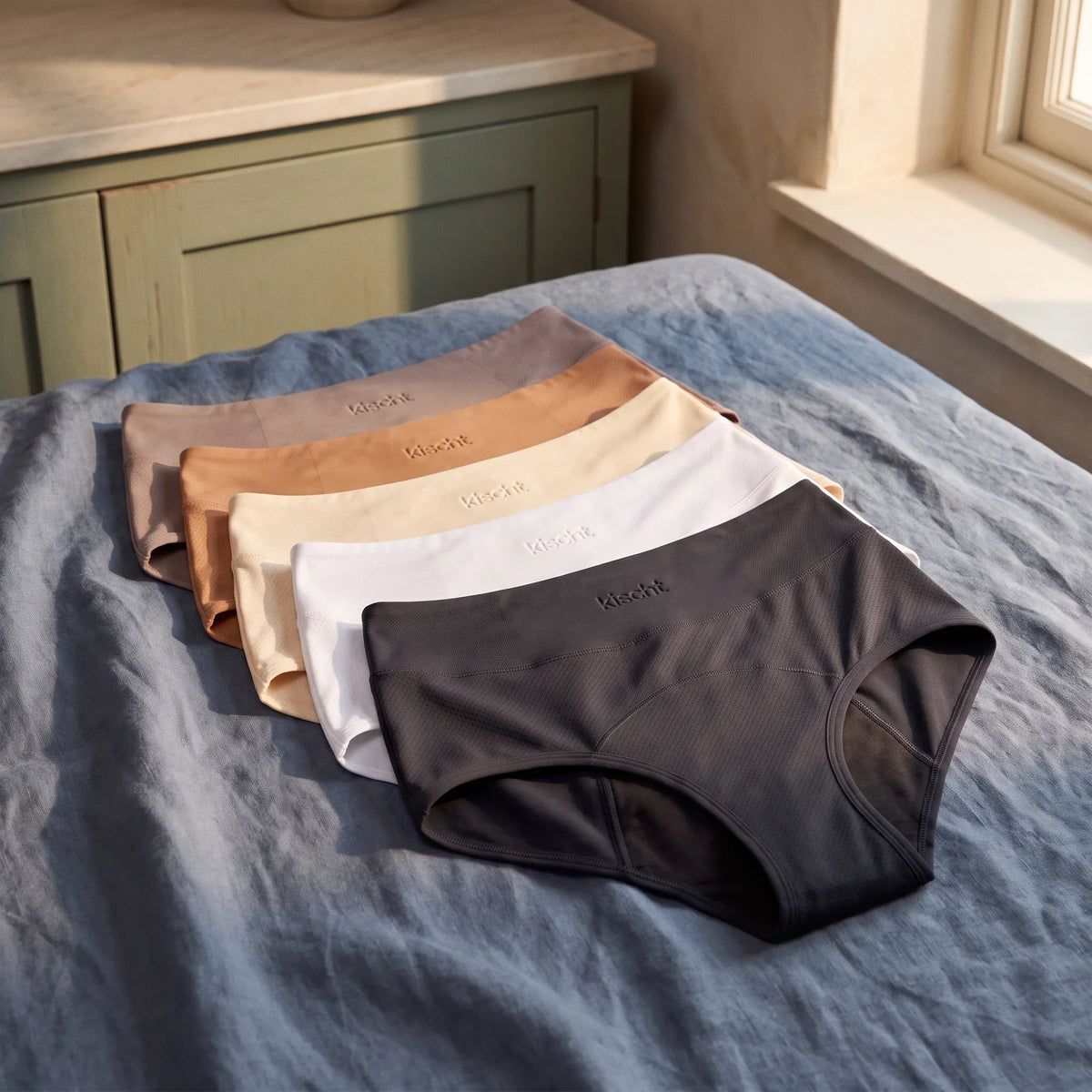 Kischt (5-Pack) The Essential Wardrobe Period Underwear