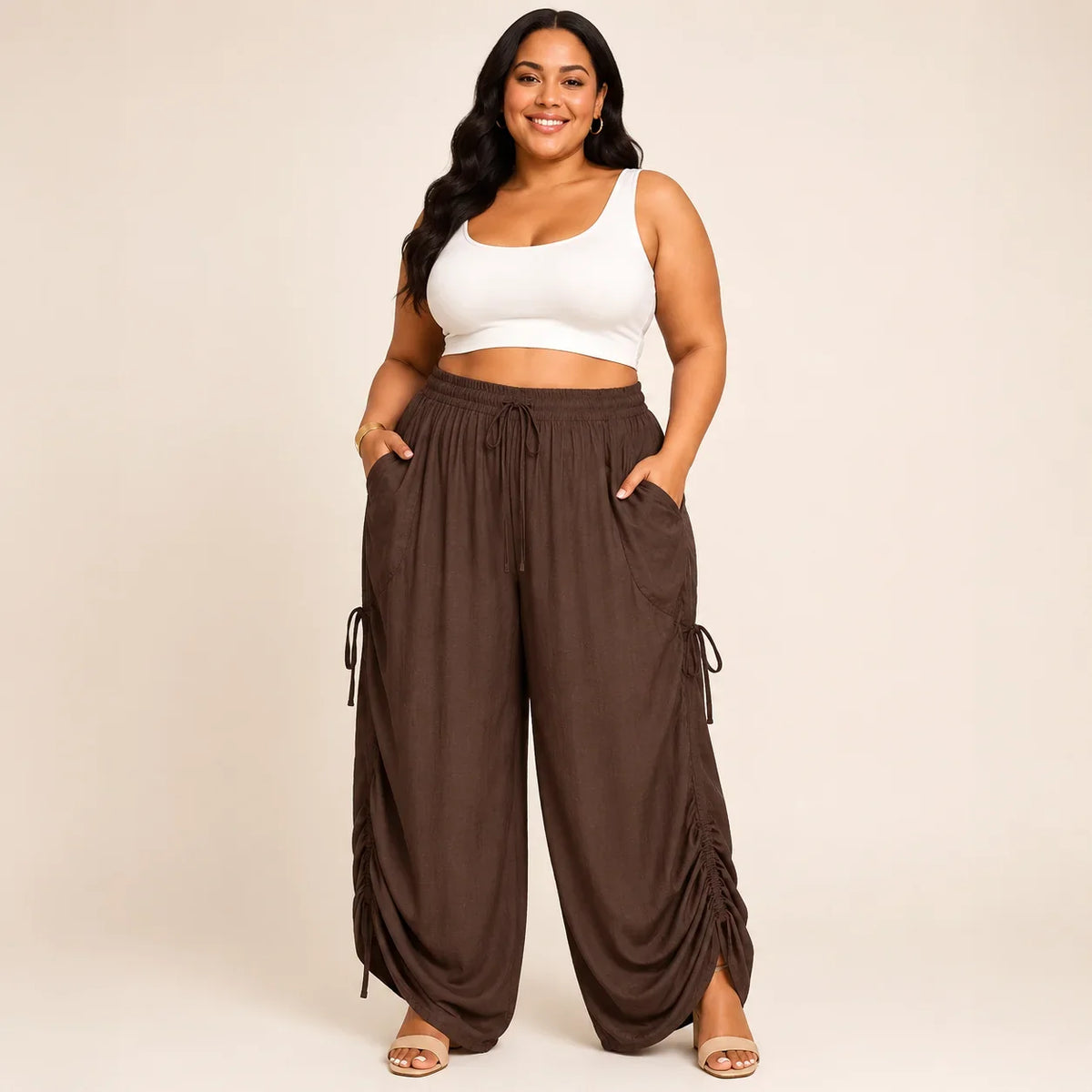 Cocoa Brown Amara Pants