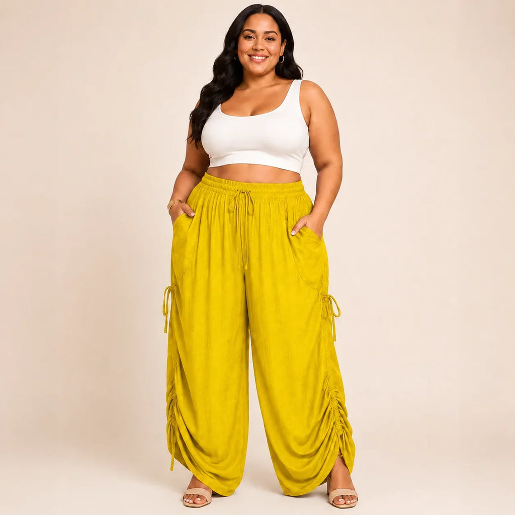 Marigold Yellow Amara Pants