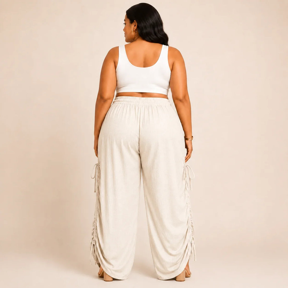 Oat Cream Amara Pants