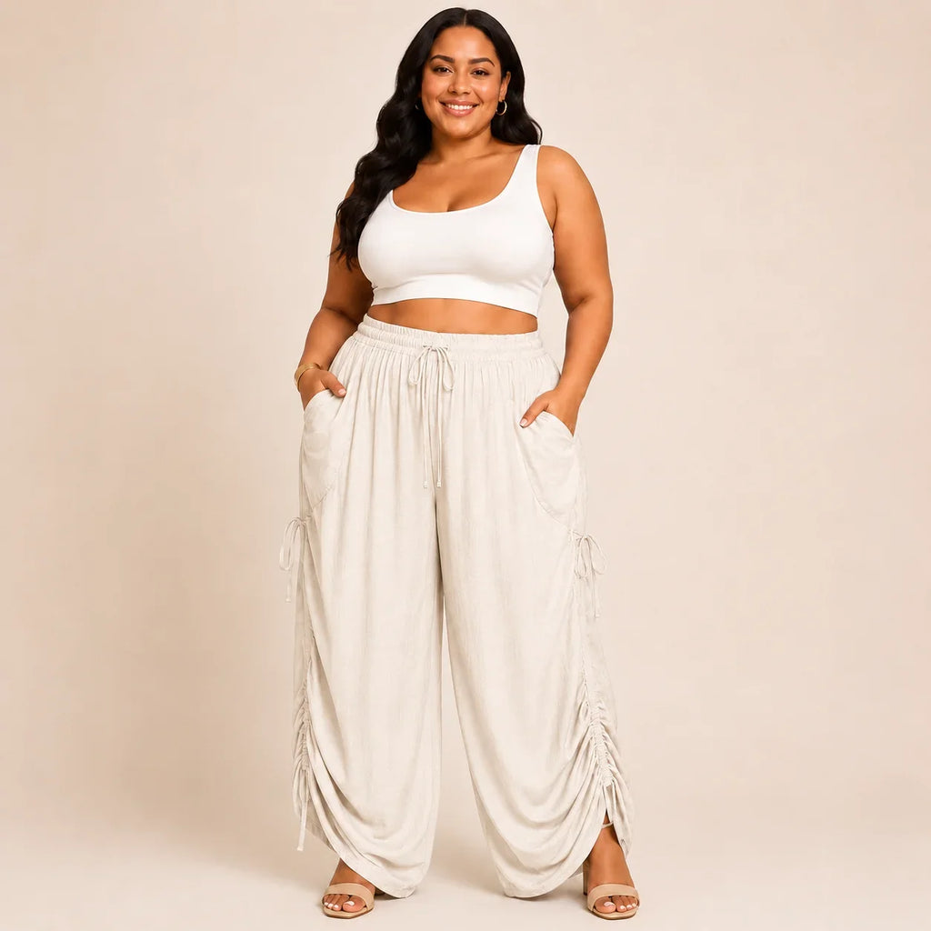Oat Cream Amara Pants