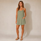 Roselle Serene Olive Dress