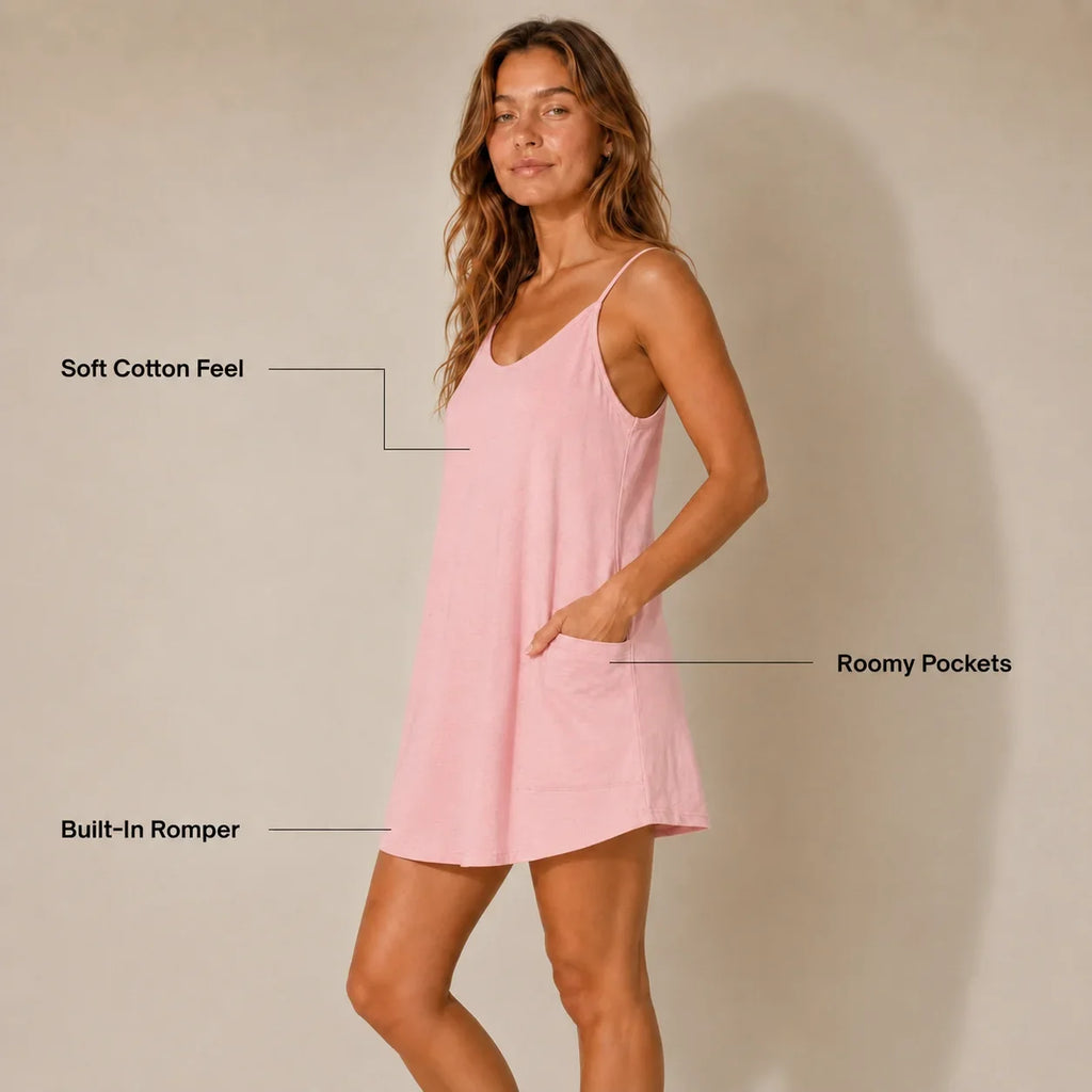 Roselle Pink Dress