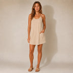 Roselle Oatly Beige Dress