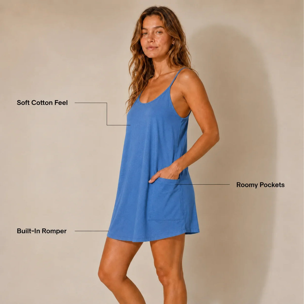 Roselle Ocean Blue Dress