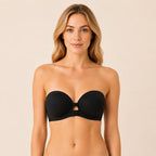 Esti Strapless Bra - Neutral Black