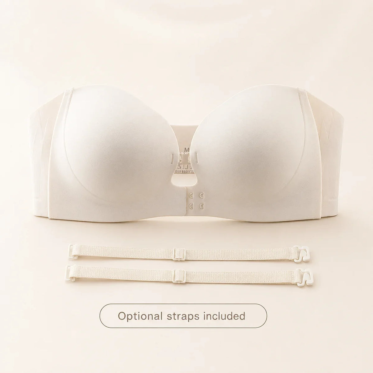 Esti Strapless Bra - Neutral White