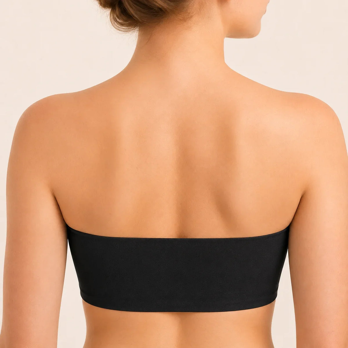 Esti Strapless Bra - Neutral Black