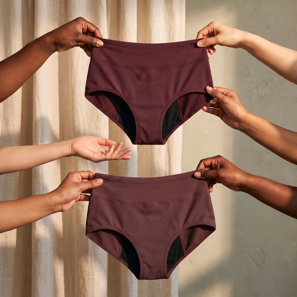 Kischt Bordeaux Period Underwear